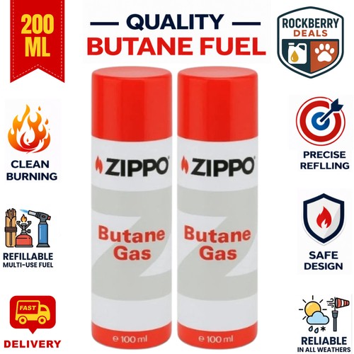 Genuine zippo butane gas 100ml - zippo,