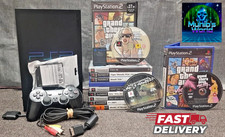 Sony PlayStation 2 Fat PS2 Phat Console WORKING + 5 Free Games Full Setup