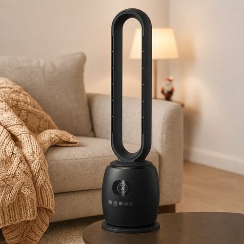 Bladeless tower fan - bladeless, heater