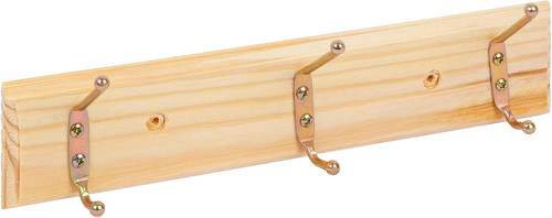 Pine hook wooden - 1x, 3