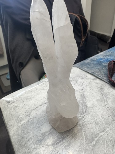 Clear quartz fallen crystal - clear,