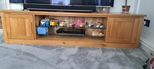 Oakland Solid Oak Large Tv