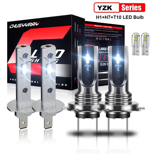 Xenon white headlight - h1,