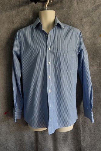 Mens shirt blue pin - shirt.,