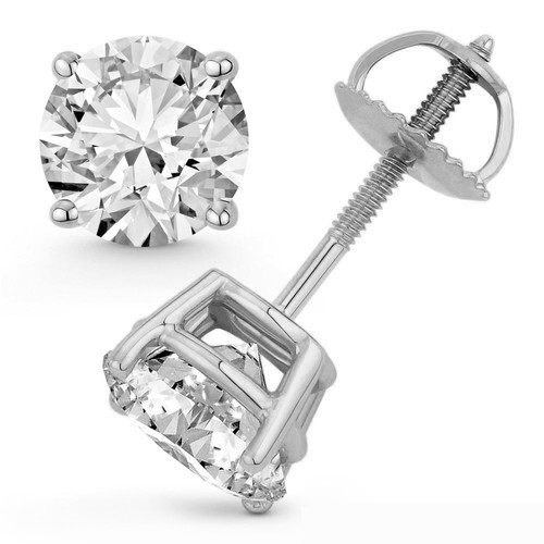Diamond stud earrings igi - stud,