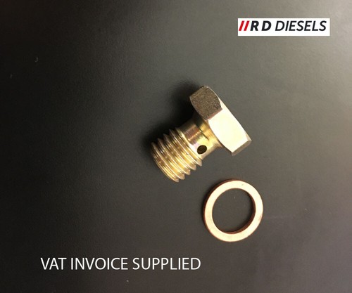 Cav fuel filter - top, bleed