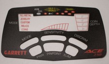 Front Panel Decal for Garrett Ace 250