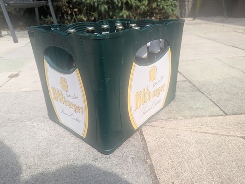Bitburger empty german beer - bitburger,