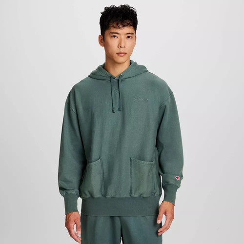 Champion men washed hoodie - washed,