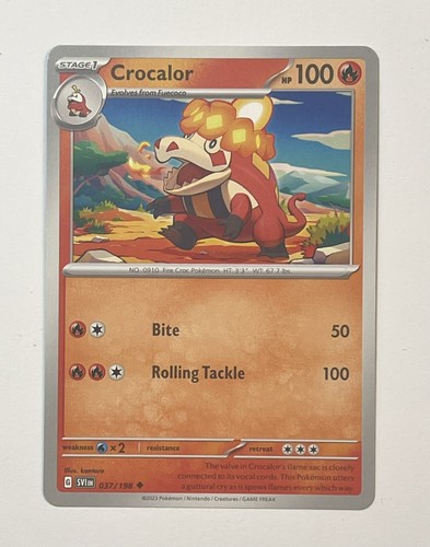 Crocalor 037 198 scarlet - crocalor, 037/198