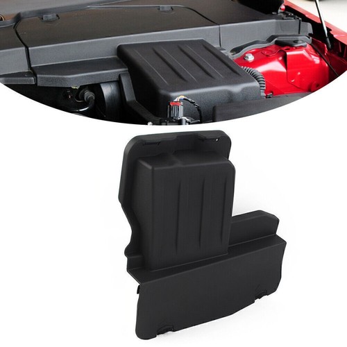 Front battery box cover - battery, black