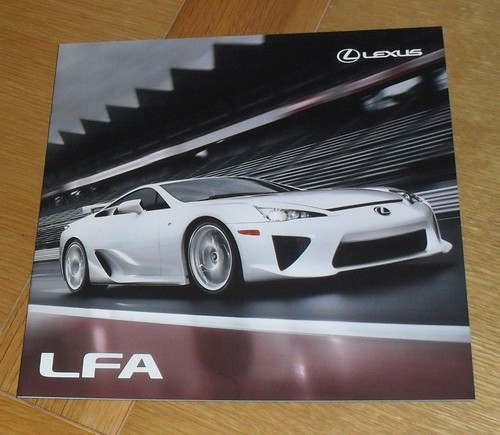 Lexus lfa brochure - lexus,