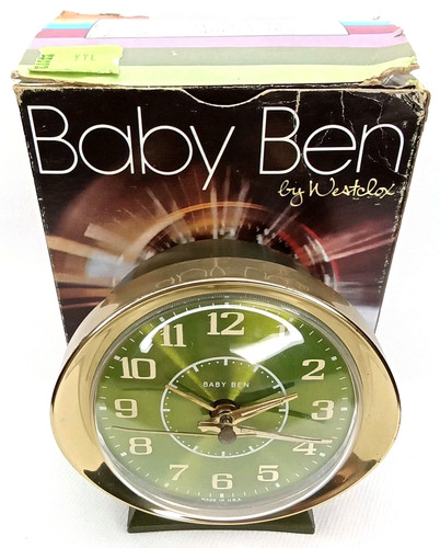 Vintage 1960s westclox - 1960s, baby