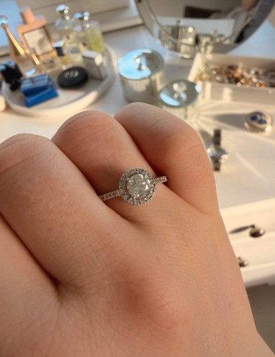 Solid 18ct 750 white gold - 18ct,
