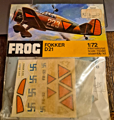 Fokker frog vintage - fokker,