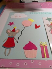 Sizzix Birthday Mouse Cutting
