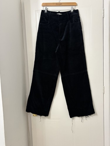 Zara women velvet wide leg - women's,