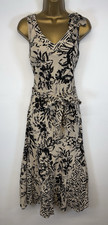 Per Una Dress Beige Black