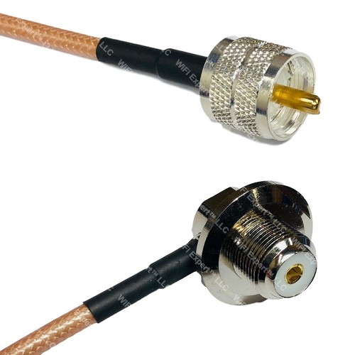 Rg400 pl259 uhf male - male,