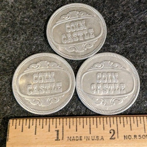 Coin castle arcade tokens - coin,