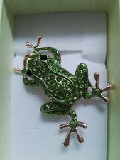 Beautiful Frog Brooch / Pin
