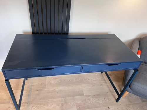 Ikea alex desk blue 132 - ikea, blue,