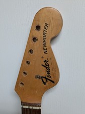 1960s Vintage Fender Newporter Acoustic Guitar Neck Project 1968 1969