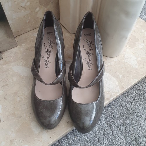 Grey mary jane heels - grey,