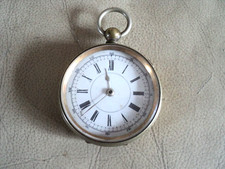Antique Victorian Gents Pocket Watch Key-Wind WITH STOP LEVER - SPARE REPAIR