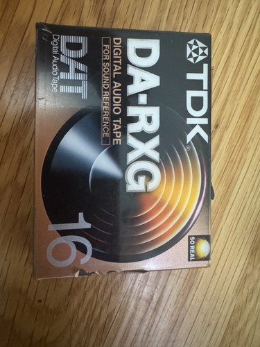 Tdk digital audio tape - tdk, da-rxg