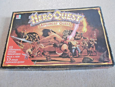 heroquest advanced quest. complete. with the dark company. rarer version of game