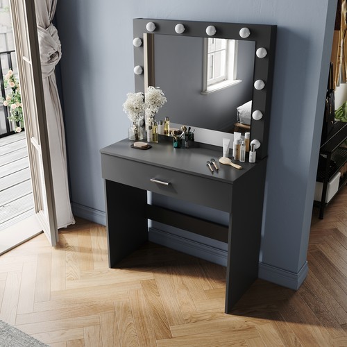 Modern black led - black,