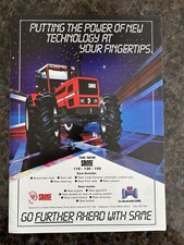 Same Tractor Spec Sheet.. 110 130 150.. Retro 1980’s Lamborghini Ford Massey