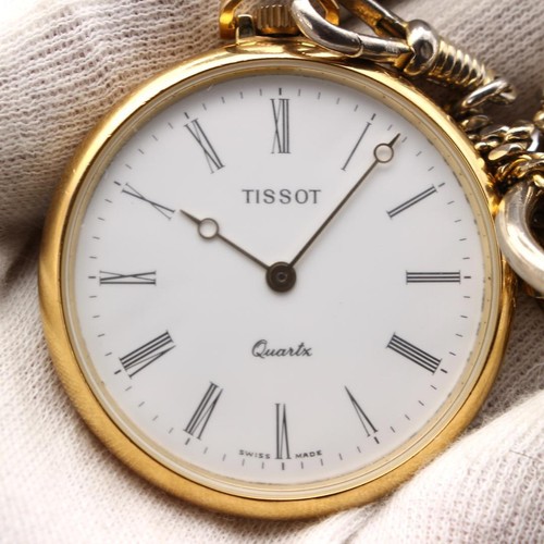 Tissot quartz pocket watch - quartz,