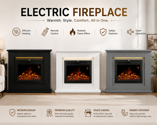 Electric fireplace remote - electric,