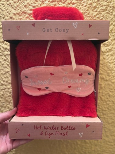 Hot water bottle - hot, mask