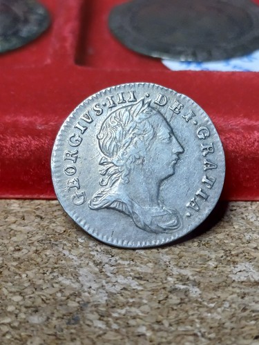 George iii threepence maundy - iii,