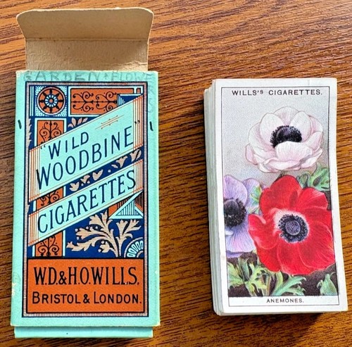 Wills garden flowers cigarette - wills,