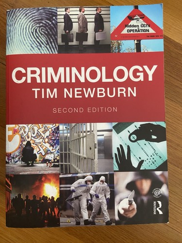 Criminology tim newburn - by,