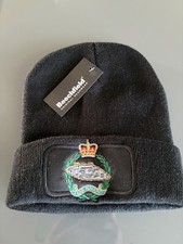 Beechfield Black Beanie Hat
