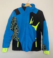 Spyder 16y Youth Kids Teen Skiing Snowboarding Coat Jacket Insulated Winter Blue