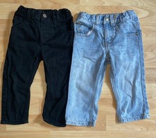 Boys Jeans 12 - 18 Months 1 - 1.5 Years Next Signature Blue Trousers Black