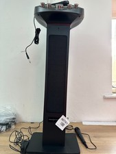 Easy Karaoke EKS828BT Bluetooth Pedestal Karaoke Machine with Light Effects
