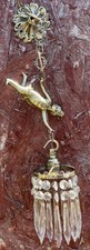 Cherub Crystal Glass Brass chandelier Pendant ready to use Complete Best quality