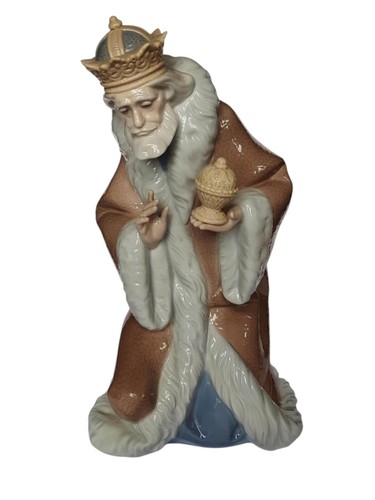Lladro king melchior - lladro, figurine