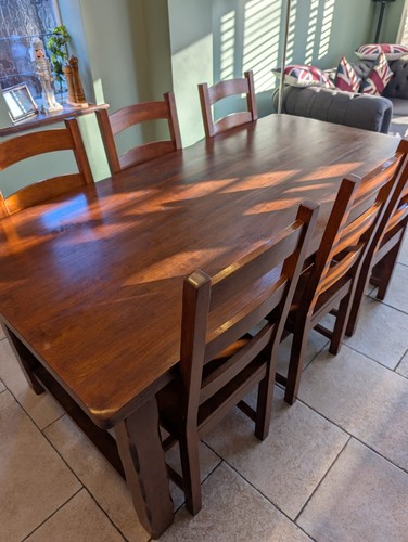 Stunning teak extendable - stunning,
