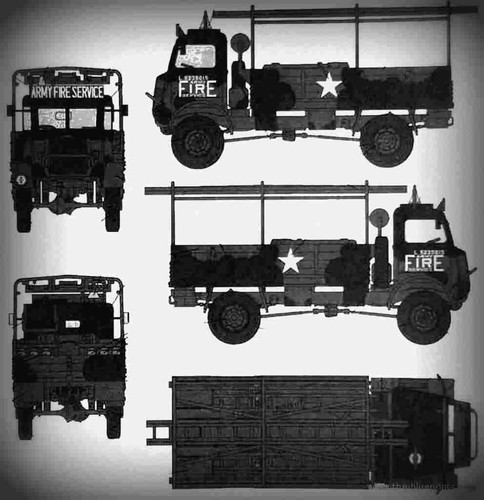 Bedford ton 4x4 - 3,