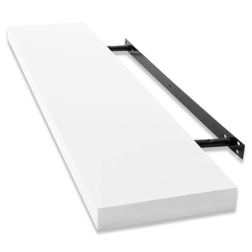 White high gloss - white, floating