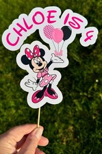 Personalised Name & Age Minnie