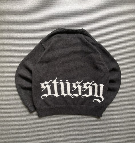 Black stussy old - old, english